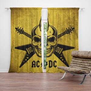 Sablio Záves ACDC Lebka: 2ks 140x250cm
