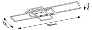 Rabalux 6869 - LED stmievateľné stropné svietidlo THABITA LED/54W/230V + diaľkové ovládanie