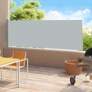 Maison Exclusive – boná markíza s výsuvom 200 x 500 cm, sivá