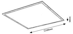 Rabalux 6908 - LED Prisadený panel ALMOND LED/40W/230V 4000K