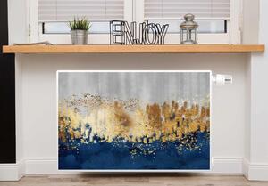 Koberek na radiátor Obklady radiátorov Dekoratívny panel Gold 60x100