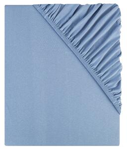 Livarno home Napínacia džersejová plachta, 180 – 200 x 200 cm (modrá) (100375022)