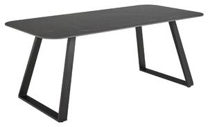 JEDÁLENSKÝ STÔL, čierna, 180/90/75 cm MID.YOU - Stoly, Online Only