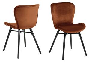 Jedálenská stolička Batilda -A1 023 Farba: Oranžová