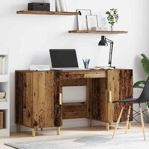 Maison Exclusive – Písací stôl z recyklovaného dreva a drevovláknitej dosky, 140 x 50 x 75 cm