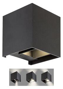 Rabalux 7396 - Vonkajšie nástenné svietidlo SOLIN 1xG9/42W/230V IP54 čierna