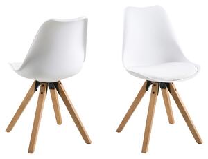 Jedálenská stolička Dima 416 Farba: Biela