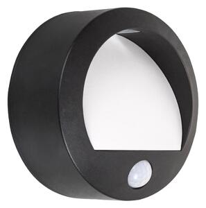 Rabalux 7969 - LED Vonkajšie nástenné svietidlo so senzorom AMARILLO LED/1,5W/3xAA IP44 čierna