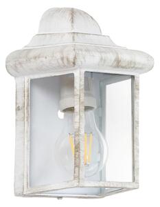 Rabalux 8753 - Vonkajšie nástenné svietidlo NORVICH 1xE27/60W/230V IP43 biela