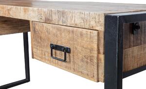 Kancelársky stôl z mangového dreva Anaheim 150 cm Mahom