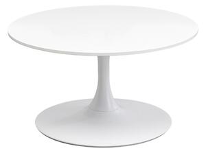 Schickeria konferenčný stolík biely Ø80 cm