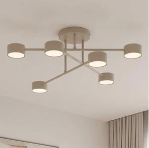 Prisadený luster HALO 6xGX53/10W/230V béžový