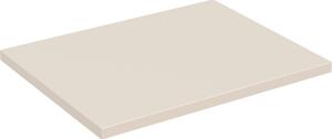 Kúpeľňová doska 60 cm béžová piesková MDF doska pod umývadlo