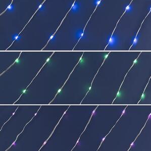 LED RGB Vianočný stmievateľný reťaz 100xLED/29 funkcií 10,4m