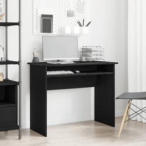 Maison Exclusive - písací stôl ierny dubový vzhad 90x50x74 cm drevený materiál