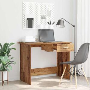 Maison Exclusive – Písací stôl z recyklovaného dreva a drevovláknitej dosky, 100 x 50 x 76 cm