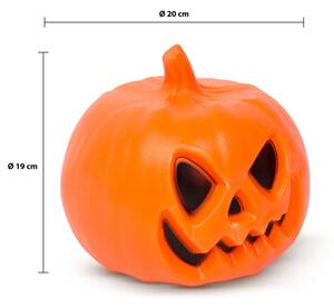 LED Dekorácia so zvukovým efektom HALLOWEEN LED/3xAAA tekvica