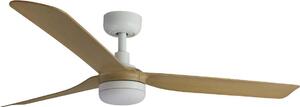FARO 33816WT1S-LED Stmievateľný ventilátor PUNT M 18W/230V CCT pr. 132 cm béžová/biela WT+DO