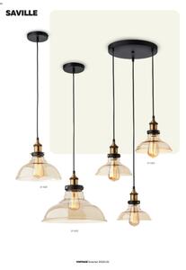 Redo 01-1004 - Luster na lanku SAVILLE 3xE27/42W/230V