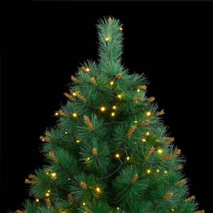 Umelý výklopný vianočný stromček 150 LED 150 cm