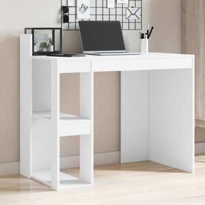 Maison Exclusive - písací stôl biely 103,5x56,5x94 cm drevený materiál