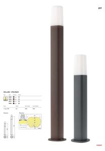 Redo 9078 - Vonkajšia lampa CRAYON 1xE27/42W/230V IP44