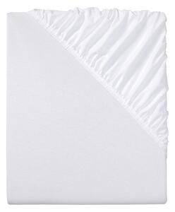 LIVARNO home Napínacia džersejová plachta, 180 – 200 x 200 cm (biela) (100369709)