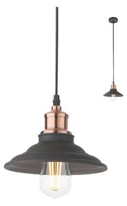 Redo 01-1292 - Luster na lanku SPINNER 1xE27/42W/230V