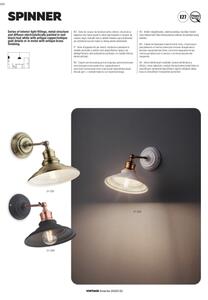 Redo 01-1293 - Luster na lanku SPINNER 1xE27/42W/230V