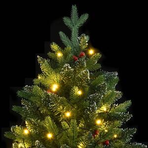 Umelý výklopný vianočný stromček 150 LED 150 cm