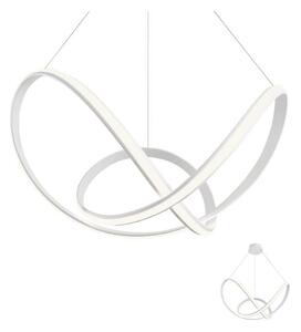 Redo 01-1784 - LED Luster na lanku NUCLEO LED/55W/230V biela