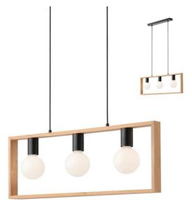 Redo 01-1665 - Luster na lanku TIMBER 3xE27/42W/230V