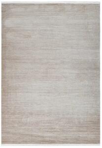 Béžový koberec Pruhy - Pierre Cardin - 80 x 150 cm , Tkaný, interiérový, bytový, kusový, obdĺžnikový koberec, z akrylu, s krátkym vlasom, jednofarebný, moderný štýl