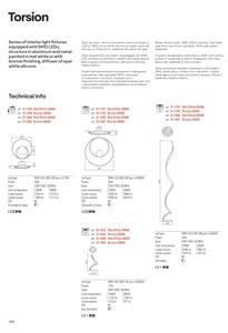 Redo 01-1795 - LED stmievateľný luster na lanku TORSION LED/40W/230V biela