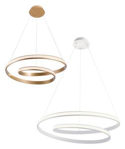 Redo 01-1795 - LED stmievateľný luster na lanku TORSION LED/40W/230V biela