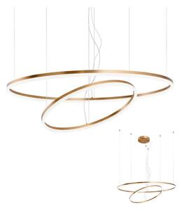 Redo 01-1721 - LED Luster na lanku ORBIT LED/42W + LED/66W/230V bronz