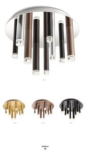 Redo 01-2040 - LED Stropné svietidlo MADISON 9xLED/4W/230V meď
