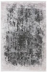 Strieborný koberec Fľaky - Pierre Cardin - 200 x 290 cm , Tkaný, interiérový, bytový, kusový, obdĺžnikový koberec, z viskózy a akrylu, s krátkym vlasom, abstraktný štýl, moderný štýl