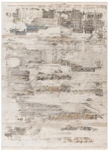 Abstraktný koberec Prvý v neutrálnych tónoch - 80 x 150 cm , Tkaný, interiérový, bytový, kusový, obdĺžnikový koberec, z polypropylénu, s krátkym vlasom, so vzorom, vintage štýl