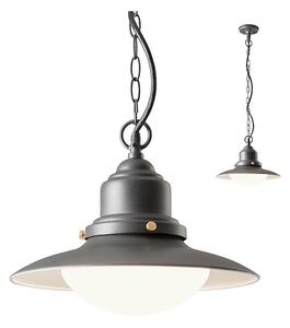 Redo 90094 - Vonkajší luster na reťazi ELIO 1xE27/42W/230V IP44