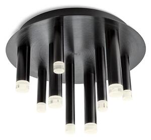 Redo 01-2041 - LED Stropné svietidlo MADISON 9xLED/4W/230V čierna