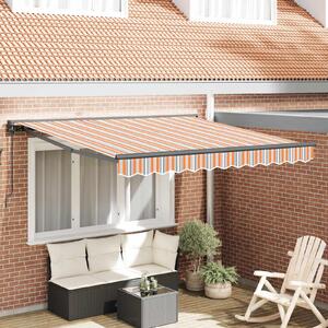 Maison Exclusive – rám markízy v modrej a oranžovej farbe, 300 x 250 cm