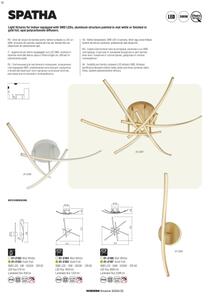 Redo 01-2184 - LED Stropné svietidlo SPATHA 3xLED/6W/230V 3000K biela