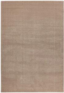 Béžový koberec / behúň Trend - 80 x 150 cm , Tkaný, interiérový, bytový, kusový, obdĺžnikový koberec, z polypropylénu, s krátkym vlasom, minimalistický štýl, jednofarebný
