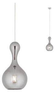 Redo 01-2256 - Luster na lanku LOB 1xE27/42W/230V pr. 18 cm šedá