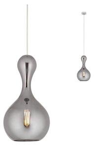 Redo 01-2259 - Luster na lanku LOB 1xE27/42W/230V pr. 22 cm šedá