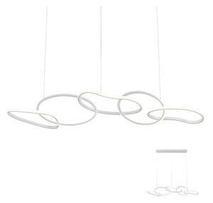 Redo 01-2597 - Stmievateľný LED luster na lanku BIAS LED/108,6W/230V 3000K biela