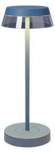 Redo 90310 - LED Stmievateľná stolná lampa ILUNA LED/2,5W/5V 3000 mAh IP65 modrá