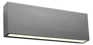 Redo 90388 - LED Vonkajšie nástenné svietidlo KAMAL LED/15W/230V 3000K IP54 šedá