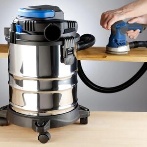 3-in-1 stainless steel wet/dry vacuum cleaner and blower